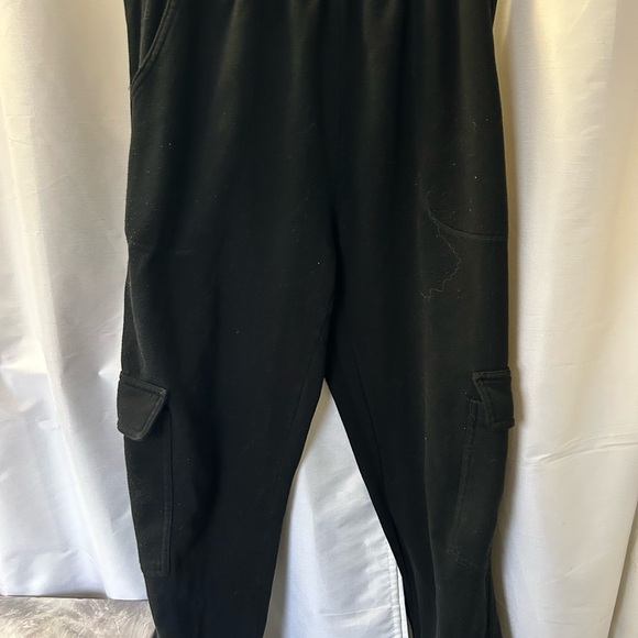 Black Cargo Joggers - Picture 1 of 6